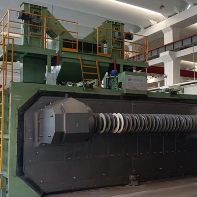 스프링 타입 와이어 스틱 샷 블래스팅 머신 PMW 4350 연간 300 유닛 생산