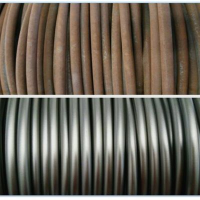 맞춤형 철조 막대 샷 블래스팅 머신 밸런াইজ 스틸 와이어 6m x 5m 크기