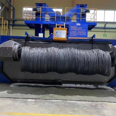 맞춤형 철조 막대 샷 블래스팅 머신 밸런াইজ 스틸 와이어 6m x 5m 크기