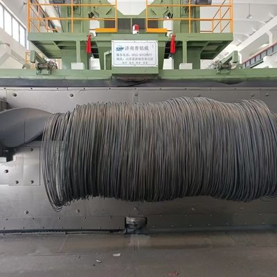 맞춤형 철조 막대 샷 블래스팅 머신 밸런াইজ 스틸 와이어 6m x 5m 크기