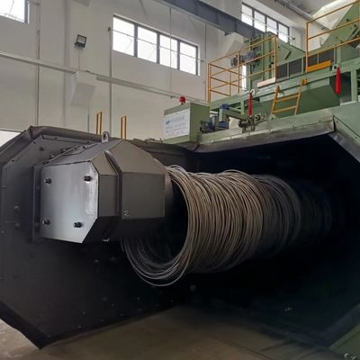 6.6*5.5*6m 지상 높이 와이어 블래스팅 머신