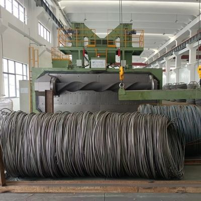 6.6*5.5*6m 지상 높이 와이어 블래스팅 머신