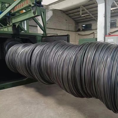 높은 청결성 단일 스테이션 와이어 스탠 코일 자동 제어와 함께 샷 블래스팅 기계