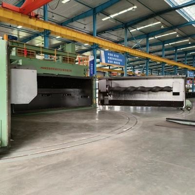 스프링 스틸 와이어 산업용 특수 철도 샷 블래싱 기계 무게 70 톤