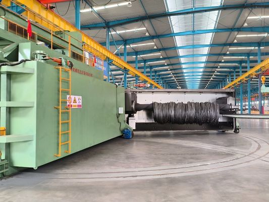 PMW5300 스윙 도어 와이어 스탠 샷 블래스팅 샌드 블래스팅 기계 장비 16.8x12.4x5.8m