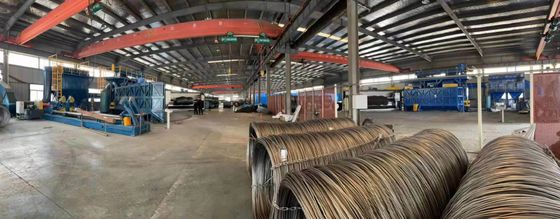 PMW5300 스윙 도어 와이어 스탠 샷 블래스팅 샌드 블래스팅 기계 장비 16.8x12.4x5.8m