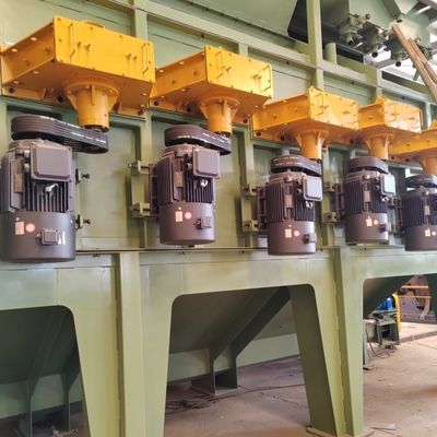 12.5*5.5*64m 지상 높이 작업 효율을 위한 와이어 샷 블래싱 머신