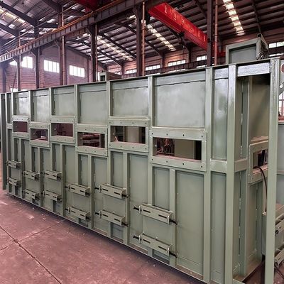 플립 도어 타입 금속 와이어 샷 블래스팅 머신