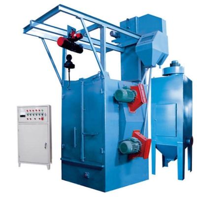 강철 노폐 제거용 맞춤형 매달린 샷 블래스팅 머신 4.809*2.825*7.118