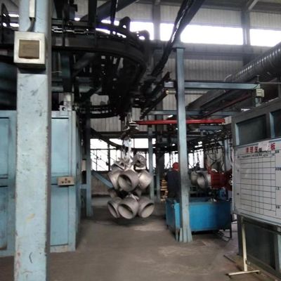 자동차 부품의 철강 경직 제거를 위한 특수 맞춤형 샷 블래싱 머신