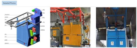 전기 호크 샷 블래스팅 머신 사용자 정의 응용 프로그램에 맞춘