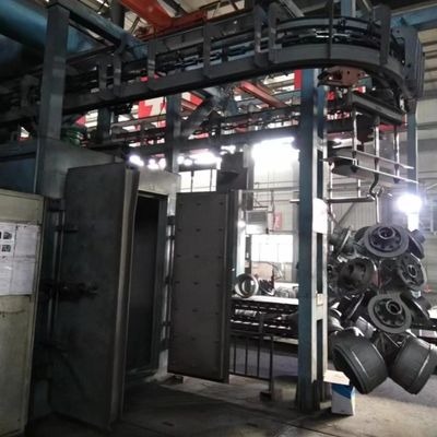 소상공인용 저렴한 매달린 나사 샷 블래스팅 머신 4.809*2.825*7.118