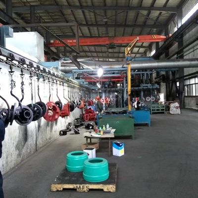 소상공인용 저렴한 매달린 나사 샷 블래스팅 머신 4.809*2.825*7.118