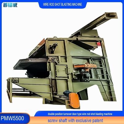 30kW/세트 듀얼 포지션 와이어 스틱 코일 샷 블래스팅 머신