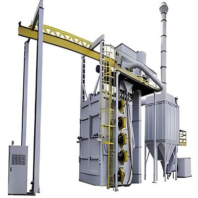 가스 실린더를 위한 높은 청결성 오버헤드 스핀러 핸저 호크 샷 블래싱 머신