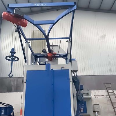 철강 프로파일용 전기 헐링 오버헤드 핸저 샷 블래스팅 청소 기계