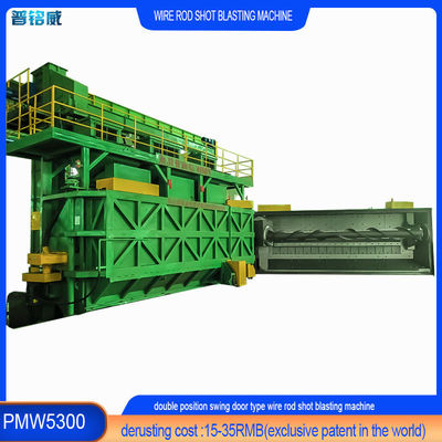 와이어 표면 절제 Pumingwei 3D 폭발 바퀴 레이아웃 자동 샷 폭발 기계