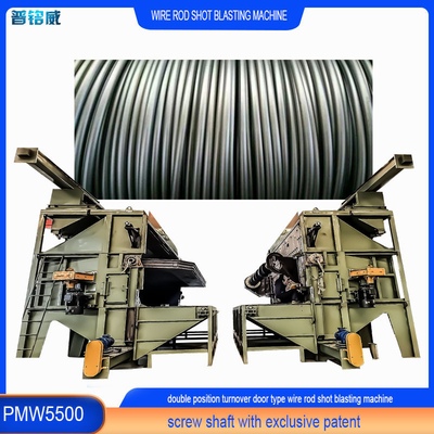 PMW5500 와이어 스틱 코일 샷 블래스팅 머신