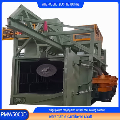 30kw/Set Blast Wheel Power Wire Rod Shot Blasting Machine 최적의 정화 결과를 위해