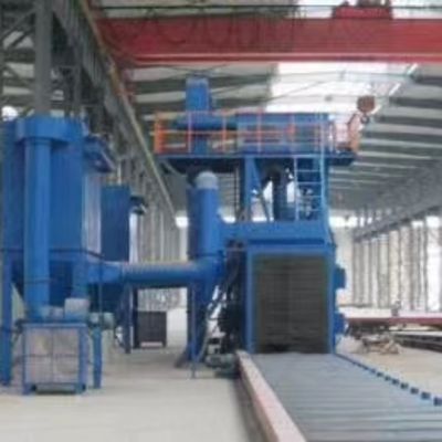 당신의 필요에 대한 철강 구조 부품에 대한 사용자 정의 롤러 타입 샷 블래스팅 기계