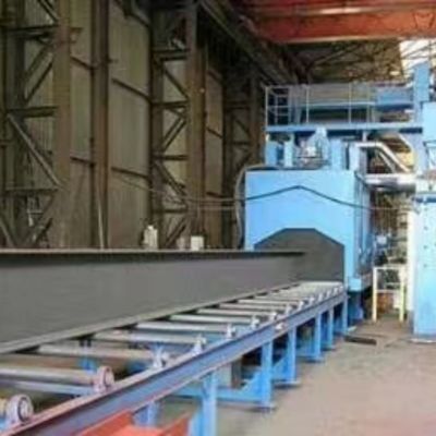 당신의 필요에 대한 철강 구조 부품에 대한 사용자 정의 롤러 타입 샷 블래스팅 기계