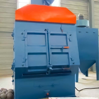 청소 장비 샷 블래싱 머신 고무 벨트와 25kg 최대 단일 무게