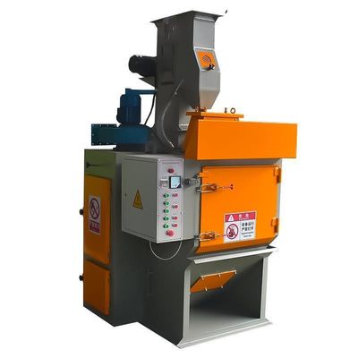 크롤러 애브레이터에 대한 고효율 노란색과 파란색 텀블 벨트 샷 블래스팅 머신