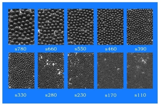 금속 공사 모래 분쇄 S330 청결성 1.0mm 지름과 표준의 철도 샷