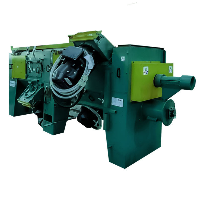 자동 단일 스트랜드 와이어 스탠드 샷 블래스팅 머신 (Automatic Single Strand Wire Rod Shot Blasting Machine)0