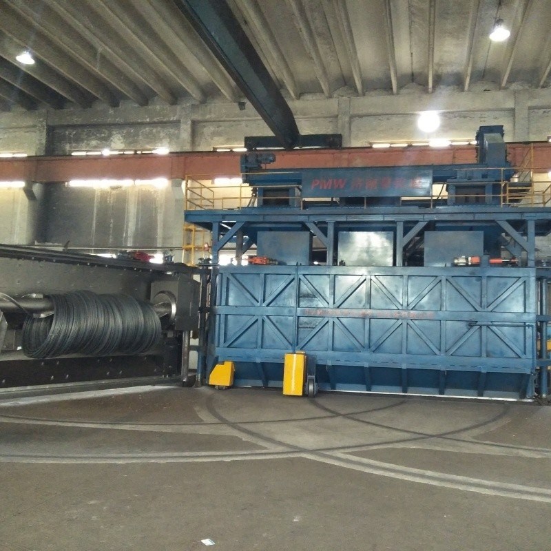 수평 문형 원선 샷 블래스팅 기계 PMW5300 중량 블래스팅